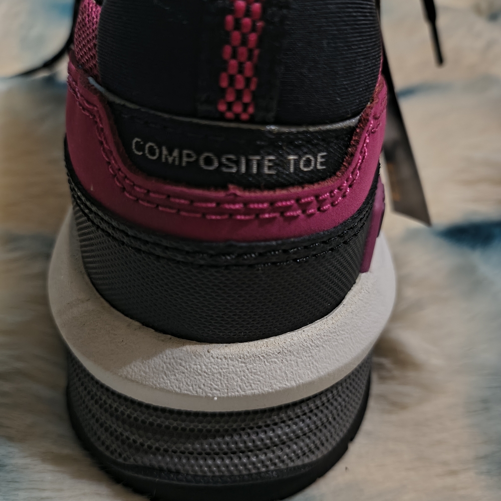Caterpillar Women's Pink and Black Sneakers - Picture 3 of 8